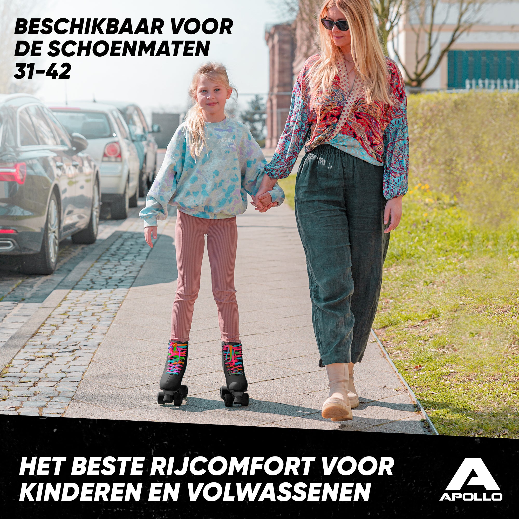 Apollo Disco Klassieke rolschaatsen voor kinderen en volwassenen - Rodeo Drive L (39-42)