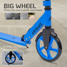 Apollo Artemis opvouwbare City Scooter in hoogte verstelbare step Blauw