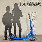 Apollo Artemis opvouwbare City Scooter in hoogte verstelbare step Blauw
