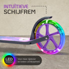 Apollo Artemis opvouwbare City Scooter in hoogte verstelbare step Starlight