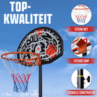 Apollo Basketbalring met standaard en wielen Graffiti