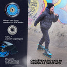 Apollo Champion inline skates in maat verstelbare met LED-wielen, Blauw L (39-42)