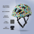 Apollo Kinder fietshelm, helm voor kinderen & tieners, multisport helm Monsta Mania