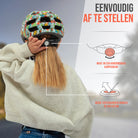 Apollo Kinder fietshelm, helm voor kinderen & tieners, multisport helm Monsta Mania