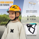 Apollo Kinder fietshelm, helm voor kinderen & tieners, multisport helm 90s Revival