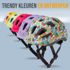 Apollo Kinder fietshelm, helm voor kinderen & tieners, multisport helm 90s Revival