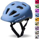 Apollo Kinder fietshelm, helm voor kinderen & tieners, multisport helm Blue Fade