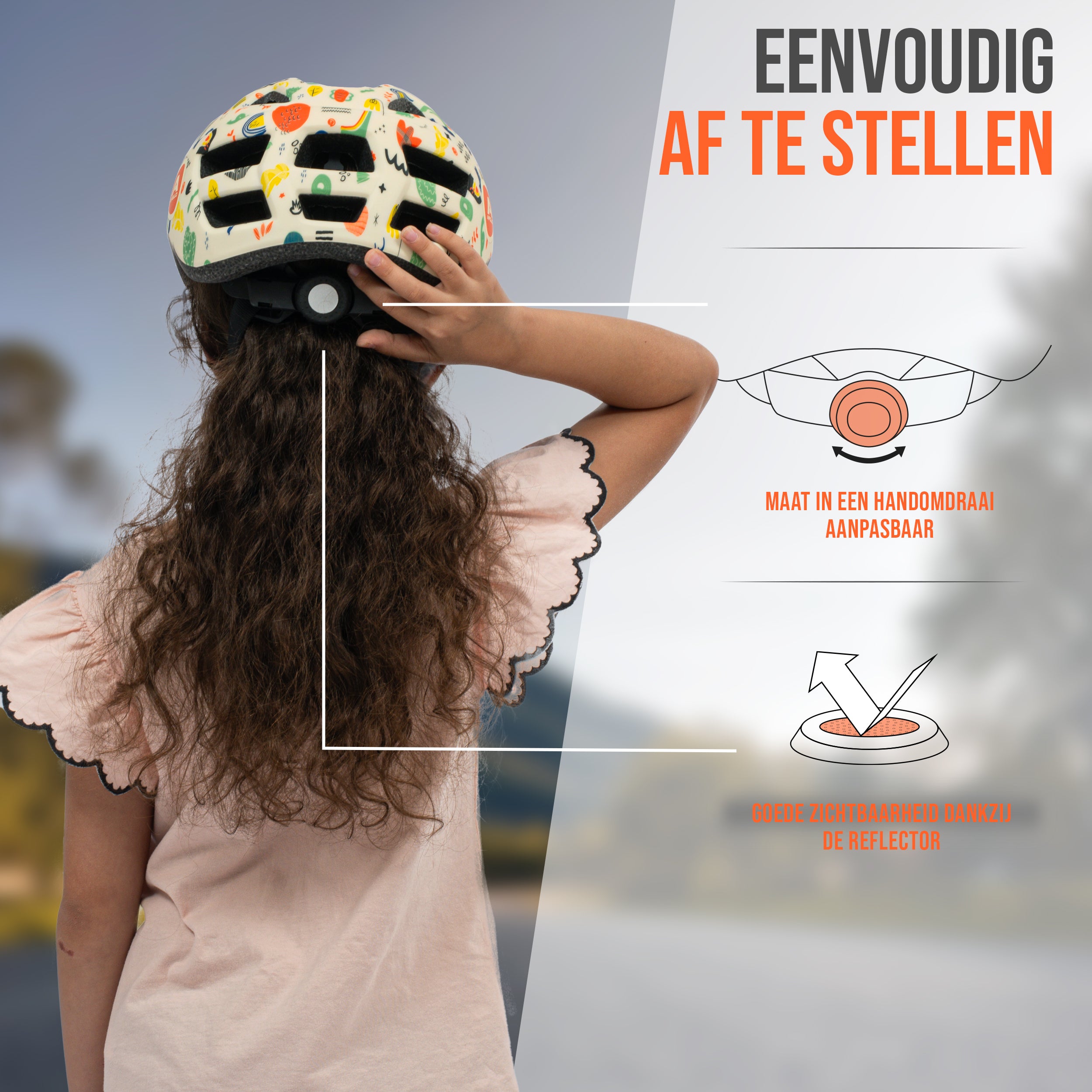 Apollo Kinder fietshelm, helm voor kinderen & tieners, multisport helm Papercraft