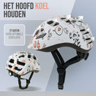 Apollo Kinder fietshelm, helm voor kinderen & tieners, multisport helm Fairytale