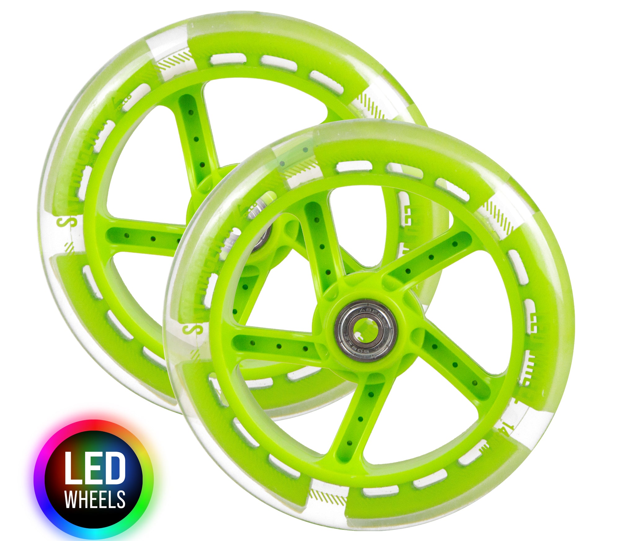 Apollo Vervangingswielenset voor Skyracer - 145 mm wielenset Groen