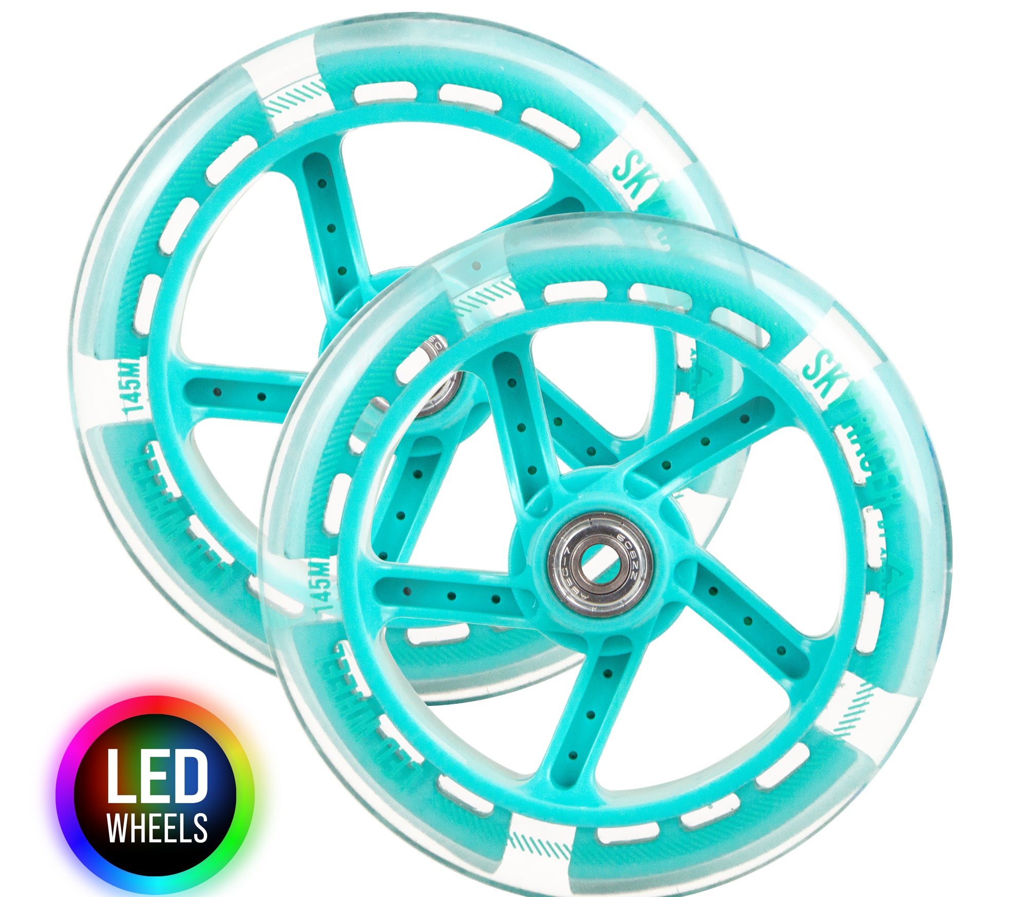Apollo Vervangingswielenset voor Skyracer - 145 mm wielenset Mint