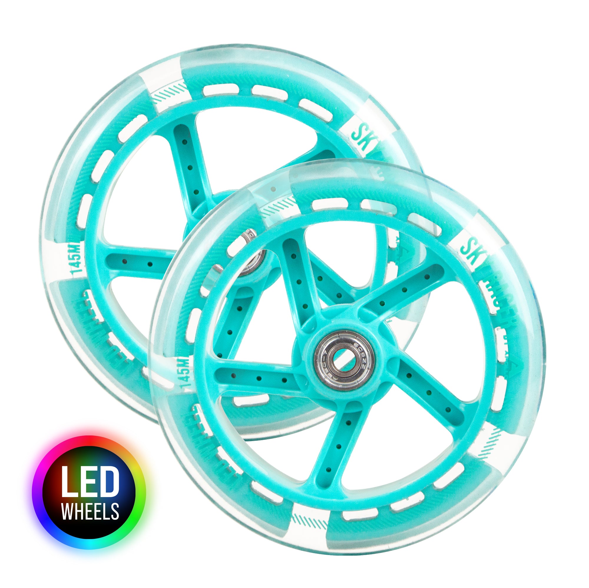 Apollo APOLLO Vervangingswielenset voor Skyracer - 145 mm wielenset Mint