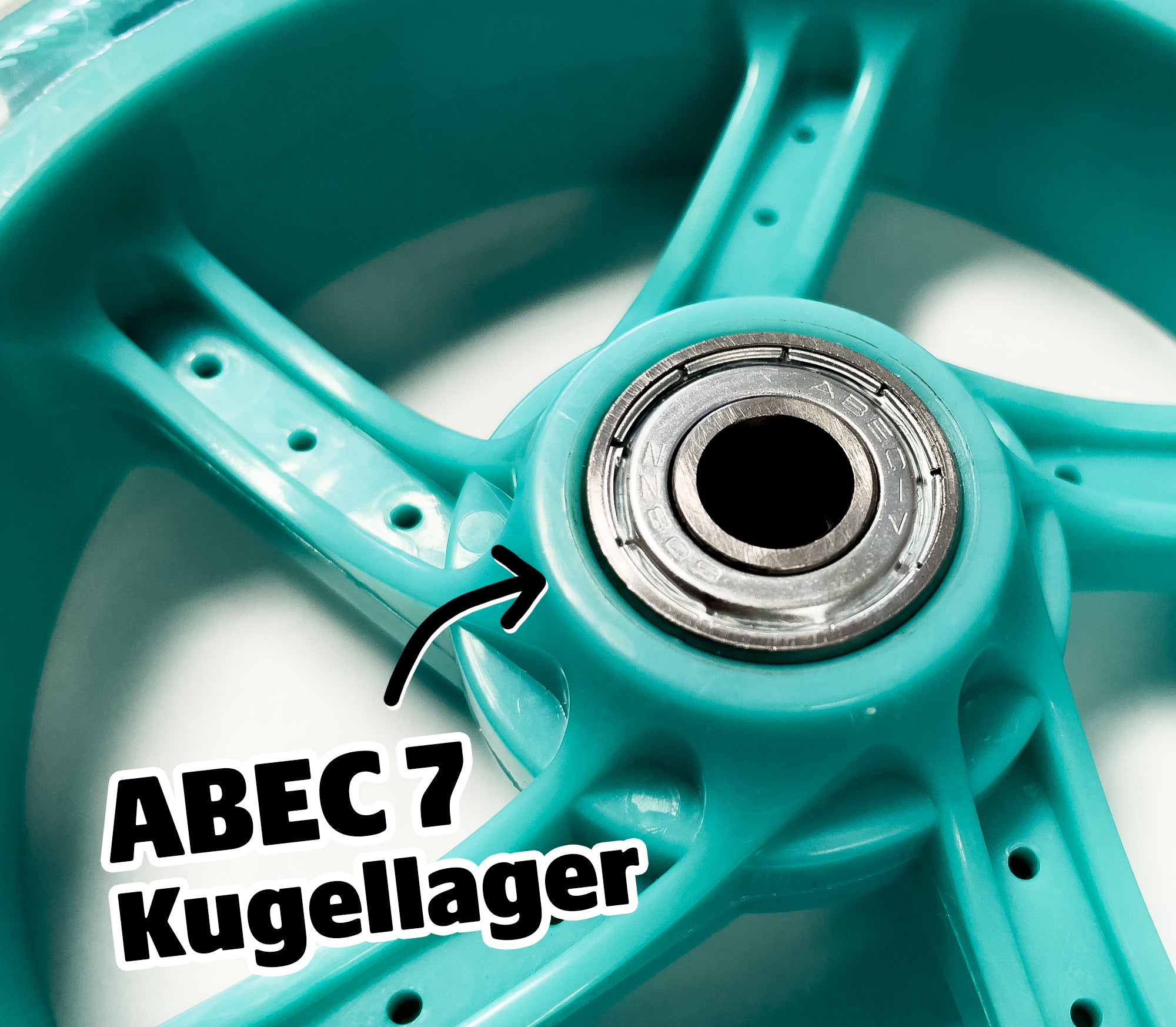 Apollo Vervangingswielenset voor Skyracer - 145 mm wielenset Mint