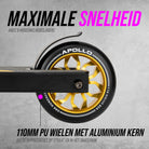 Apollo Apollo Stunt Step "Hawk" - Freestyle Kickstep Black Gold