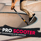 Apollo Stuntstep 'Eagle' - geanodiseerde professionele stuntstep met ABEC9 lagers Zwart Turquoise Roze