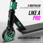 Apollo Apollo Stunt Step "Hawk" - Freestyle Kickstep Black Ocean