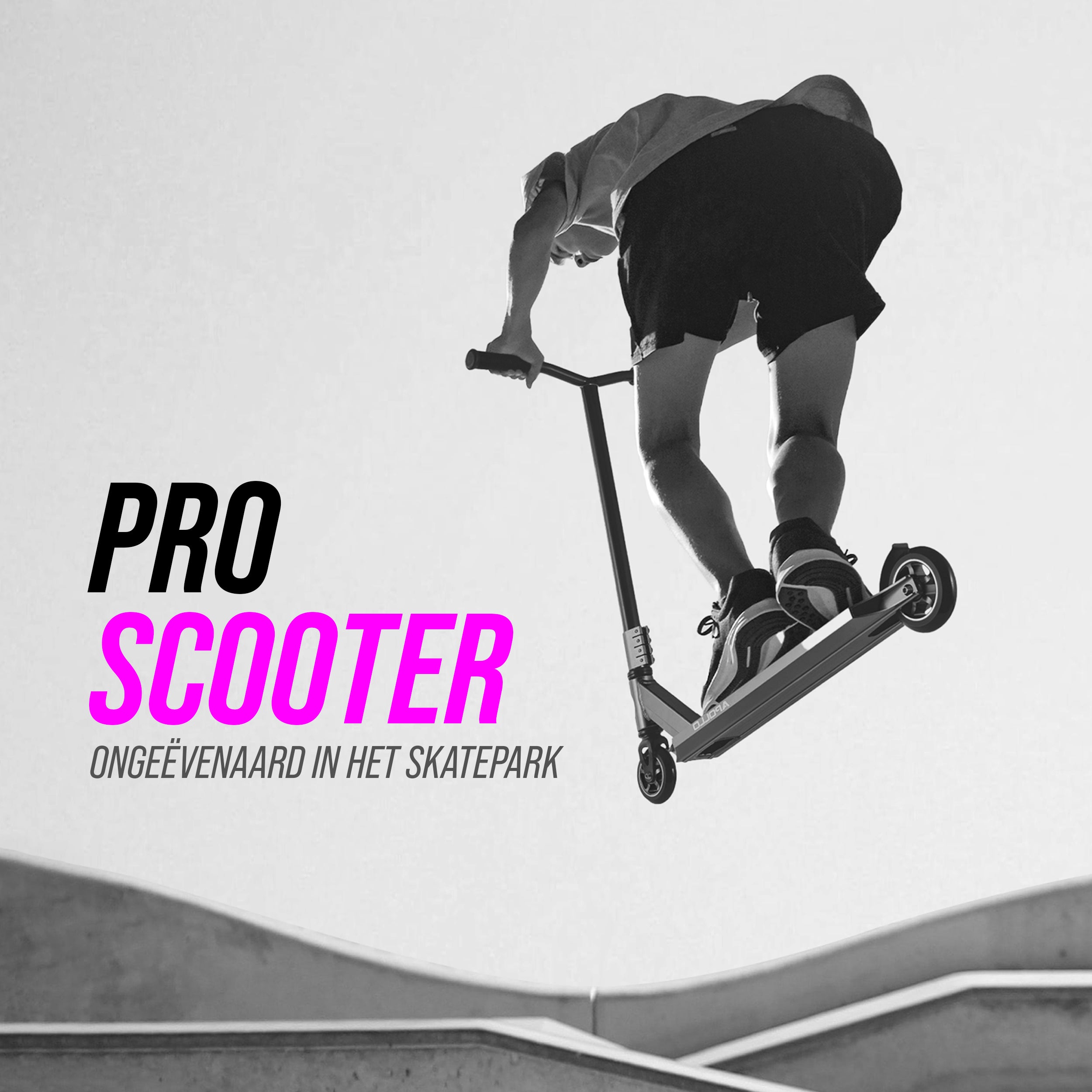 Apollo Apollo Stunt Step "Hawk" - Freestyle Kickstep Black Green