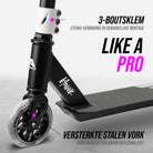 Apollo Apollo Stunt Step "Hawk" - Freestyle Kickstep Black White