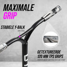 Apollo Apollo Stunt Step "Hawk" - Freestyle Kickstep Black White