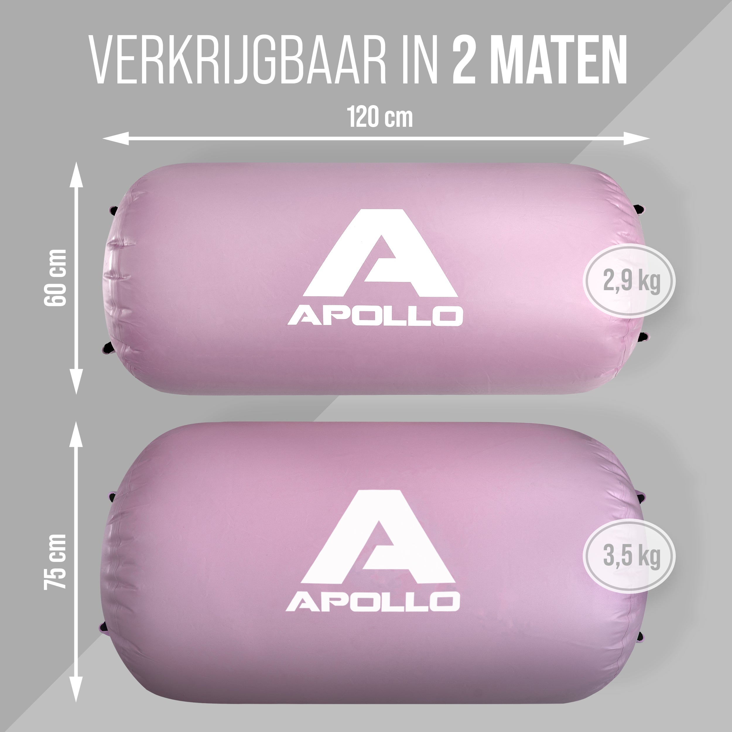 Apollo Air Roll Pro - Air Track Roll Pink 120x60