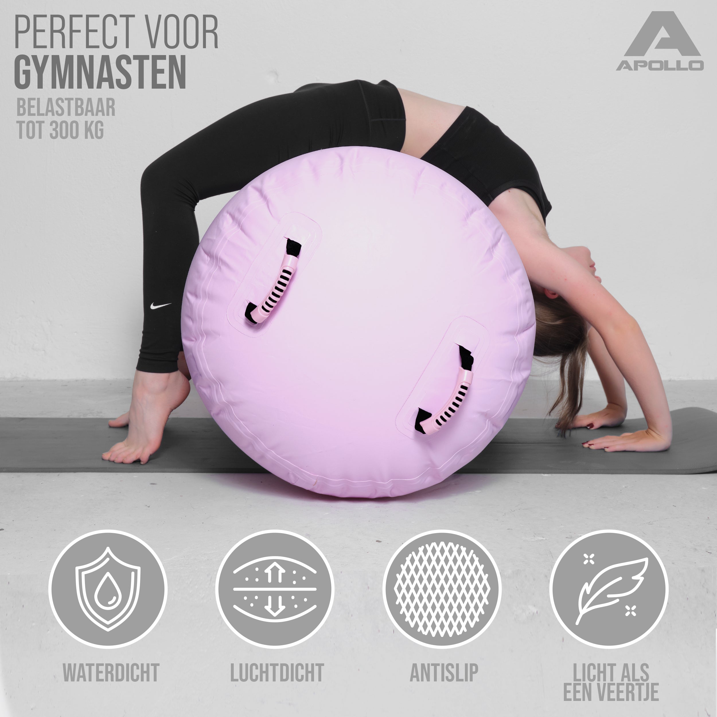 Apollo Air Roll Pro - Air Track Roll Pink 120x60