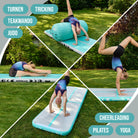 Apollo Air Mat Pro - Air Track Mat Mint 400x100x10