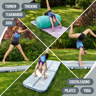 Apollo Air Mat Pro - Air Track Mat Grey 400x100x10