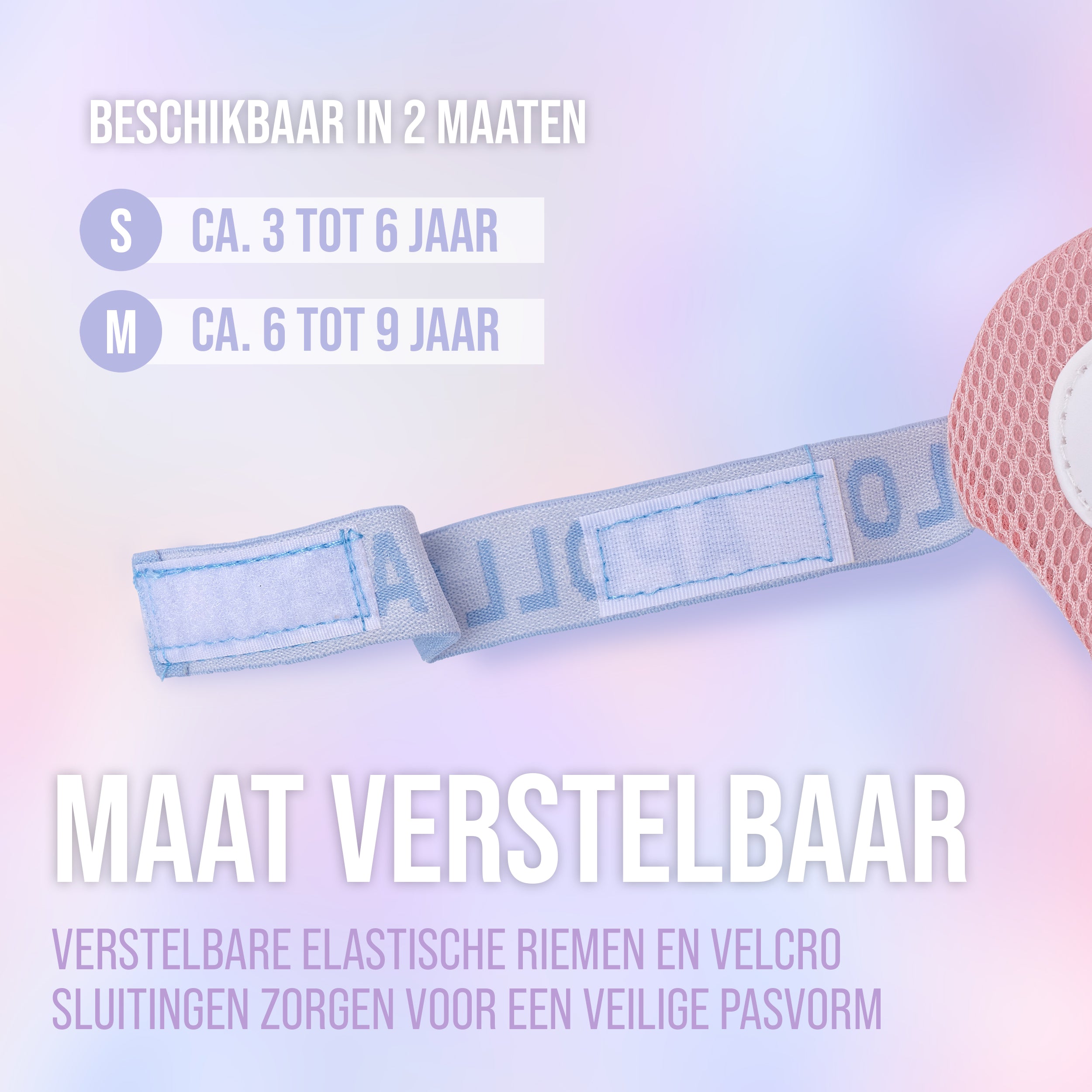 Apollo Apollo Beschermerset voor Kinderen, knie- en elleboogbeschermers Rosa White