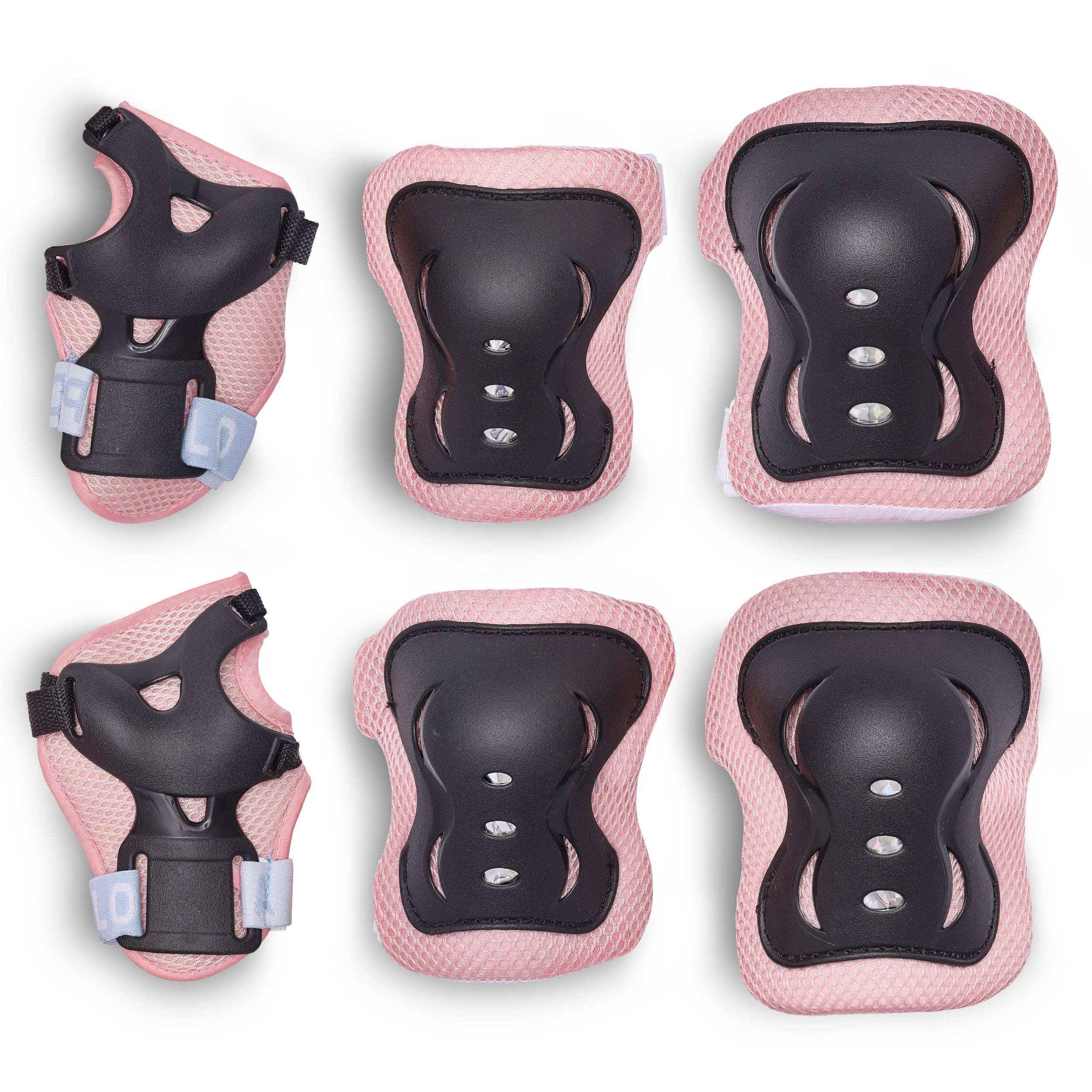 Apollo Apollo Beschermerset voor Kinderen, knie- en elleboogbeschermers Rosa Black