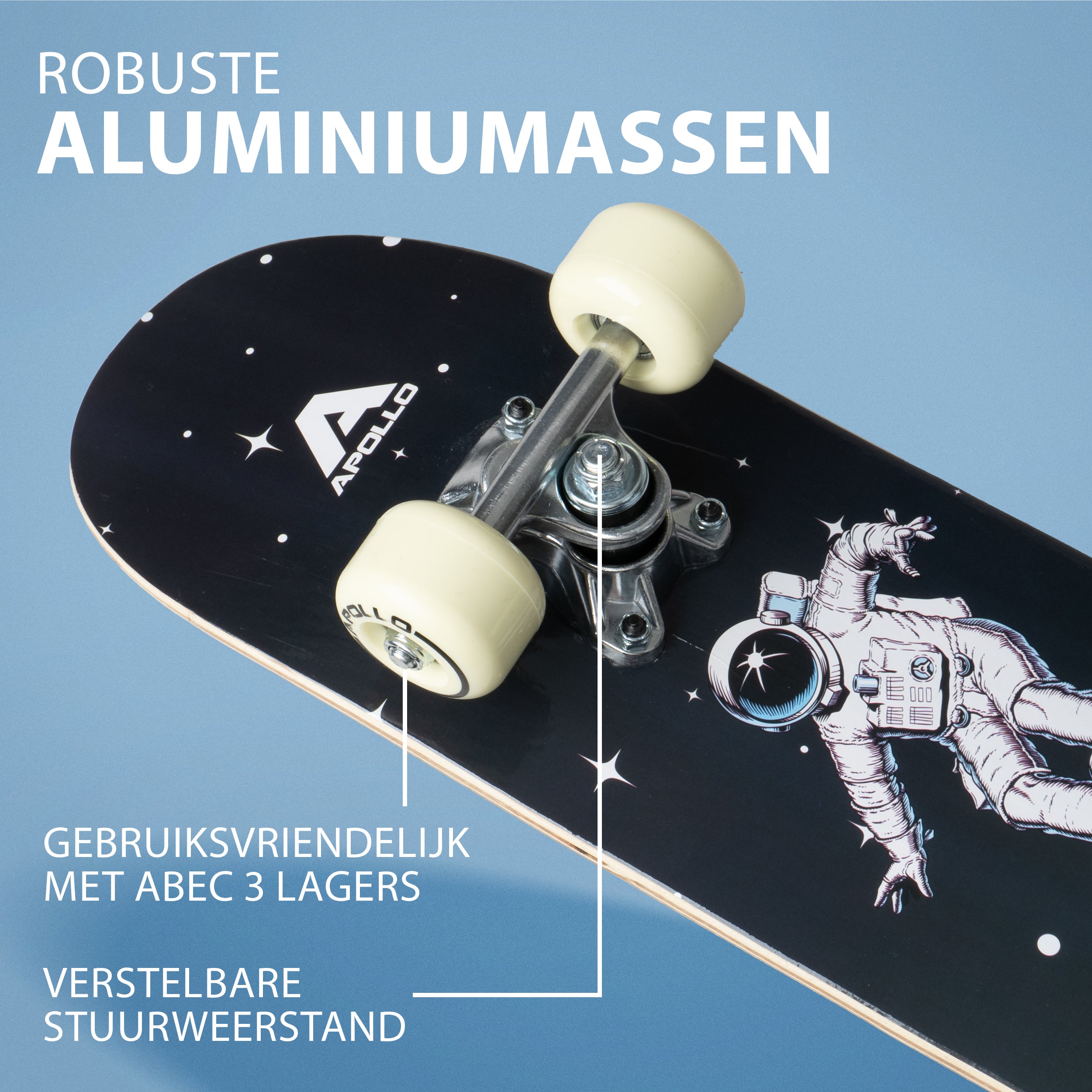Apollo Kinderen Skateboard 61cm - Spacewalk