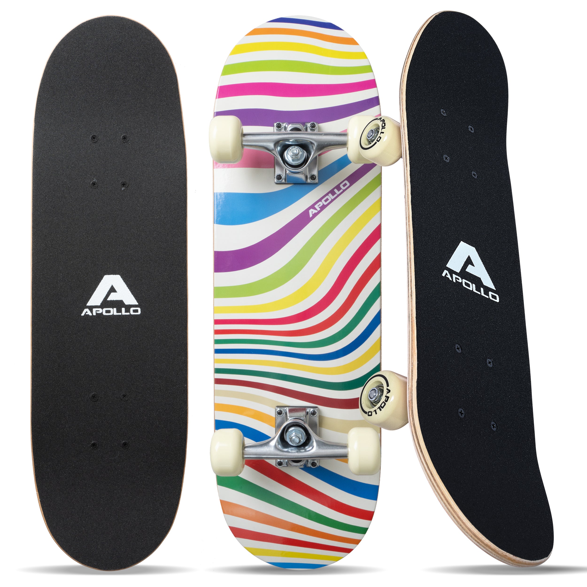 Apollo Kinderen Skateboard 71cm - Retro Colors