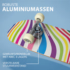 Apollo Kinderen Skateboard 71cm - Retro Colors