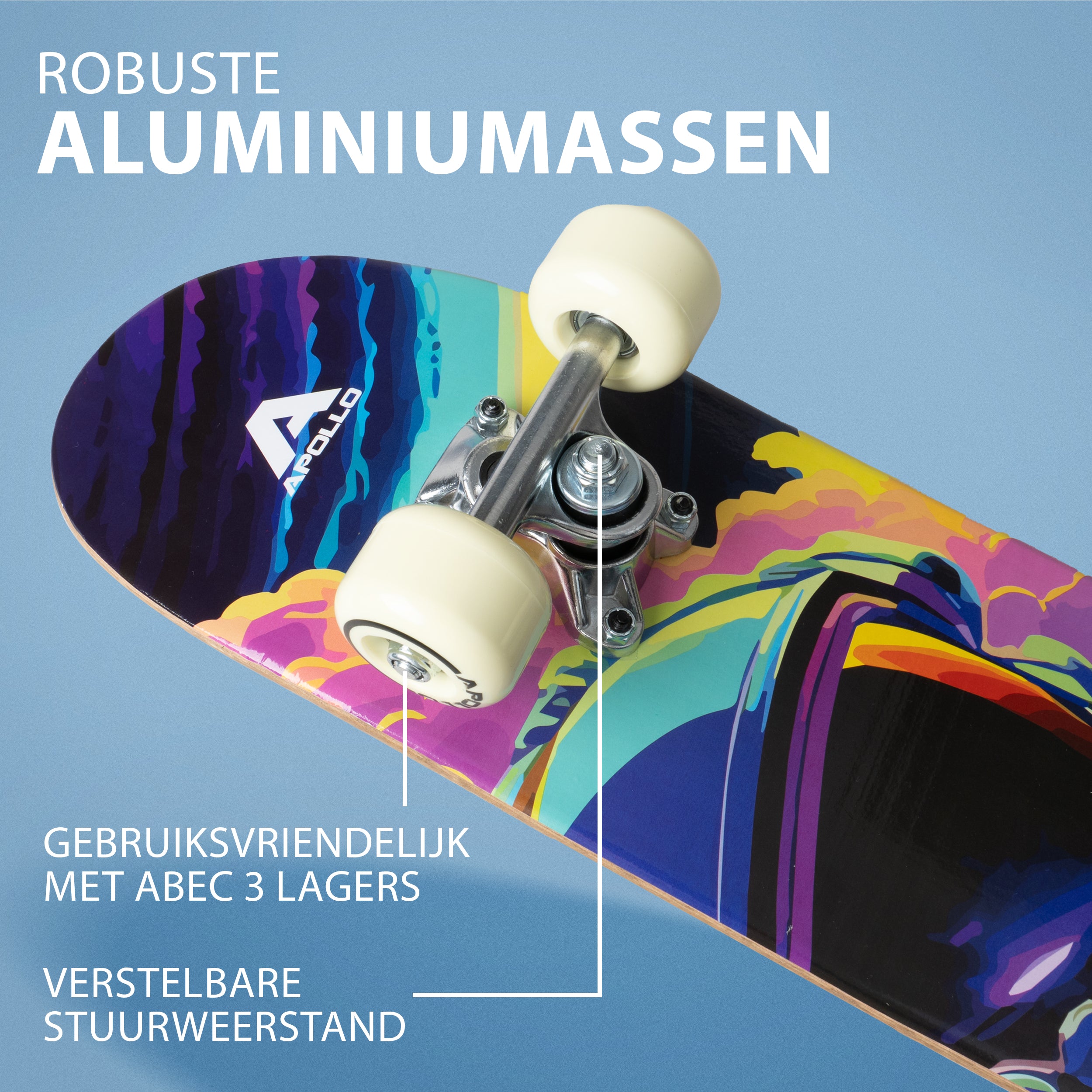 Apollo Kinderen Skateboard 61cm - Astronaut