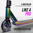 Apollo Apollo Stunt Step "Hawk" - Freestyle Kickstep Full-Rainbow