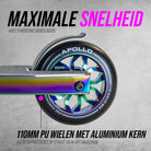 Apollo Apollo Stunt Step "Hawk" - Freestyle Kickstep Full-Rainbow