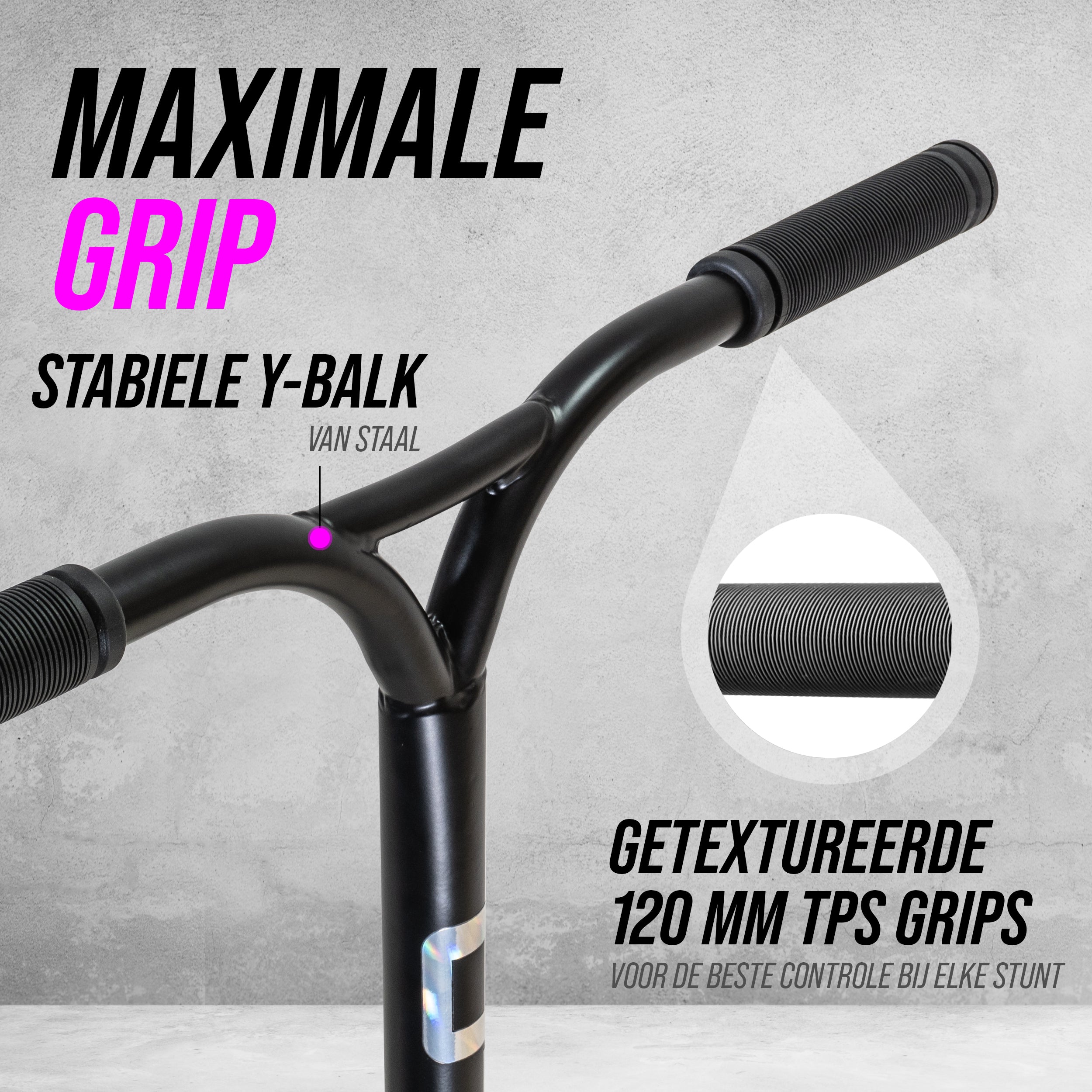 Apollo Apollo Stunt Step "Hawk" - Freestyle Kickstep Full-Rainbow