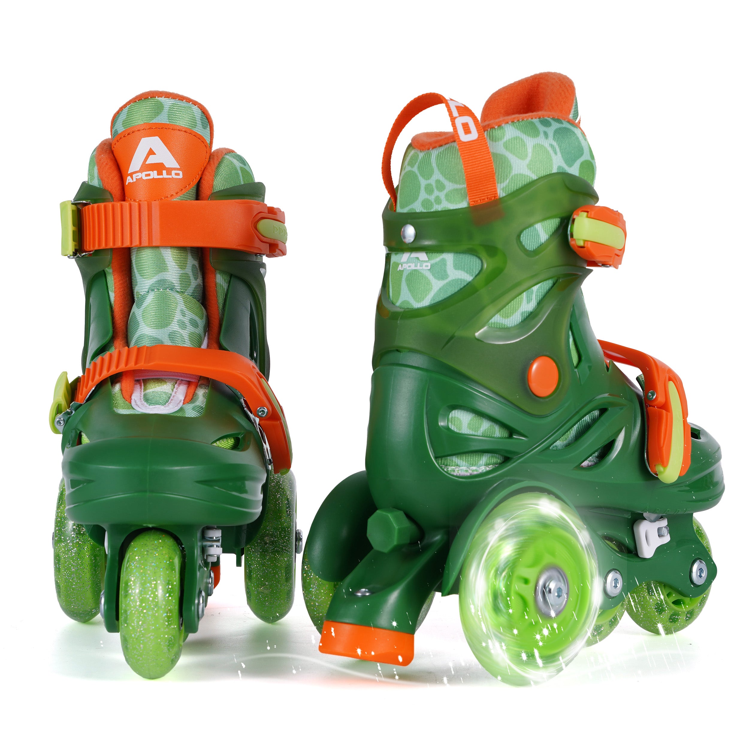 Apollo Funsport NL Apollo Kids My 1st skates verstelbaar, verstelbare rolschaatsen voor kinderen, maat 26-30 Groen