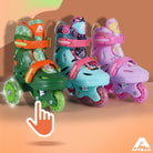 Apollo Funsport NL Apollo Kids My 1st skates verstelbaar, verstelbare rolschaatsen voor kinderen, maat 26-30 Groen