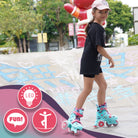 Apollo Funsport NL Apollo Kids My 1st skates verstelbaar, verstelbare rolschaatsen voor kinderen, maat 26-30 Mint