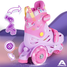 Apollo Funsport NL Apollo Kids My 1st skates verstelbaar, verstelbare rolschaatsen voor kinderen, maat 26-30 Roze
