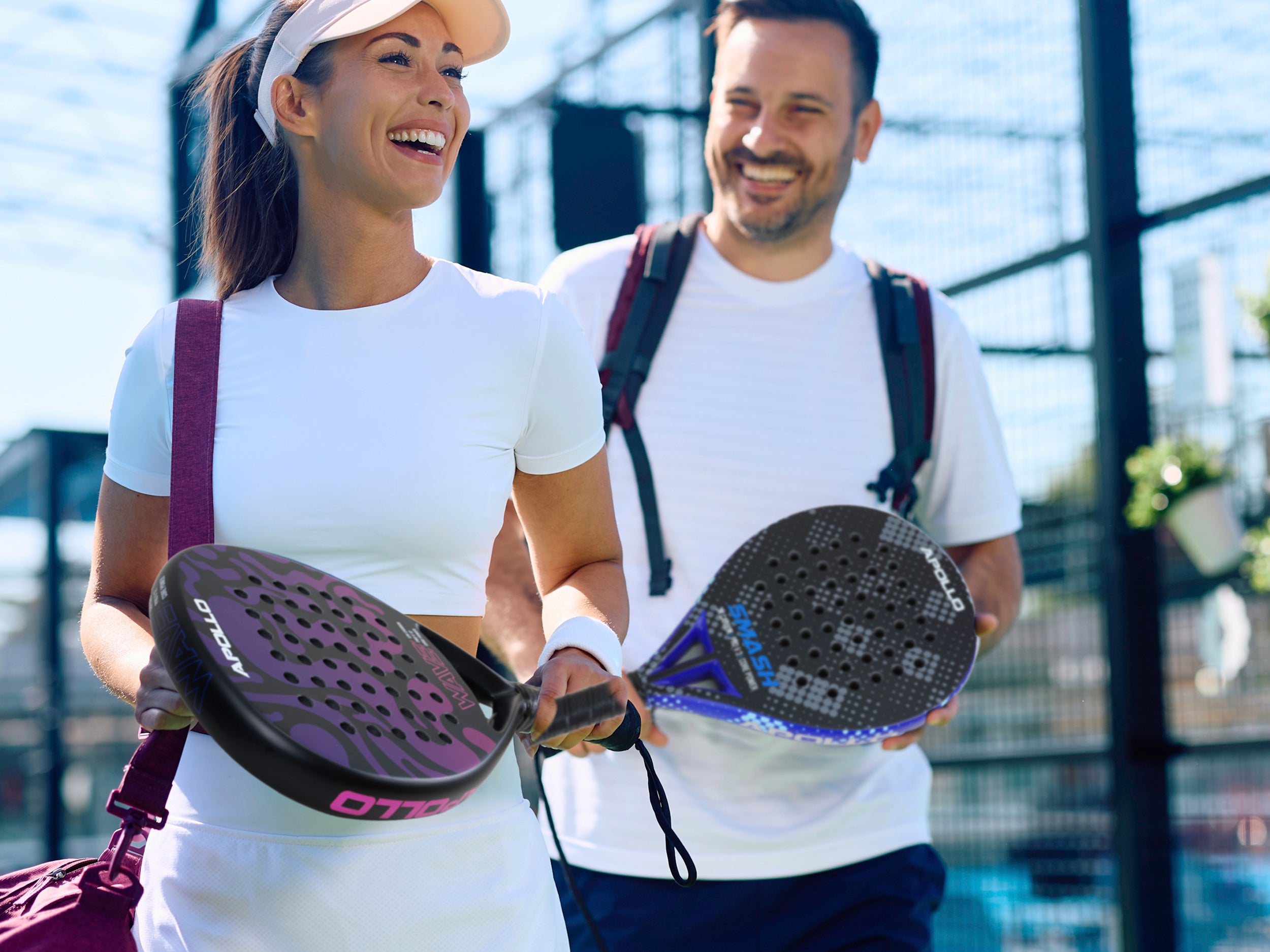 Apollo Funsport Nederland Apollo 3K Smash Padelracket Orange