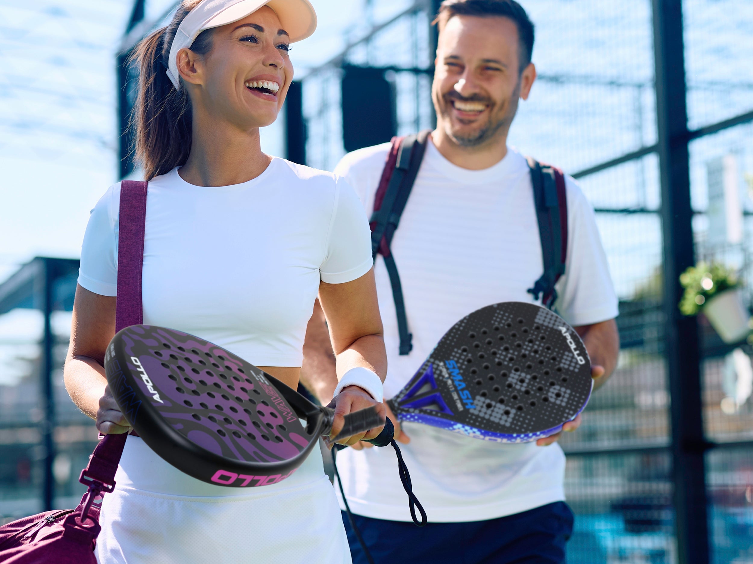 Apollo Funsport Nederland Apollo 3K Smash Padelracket Green