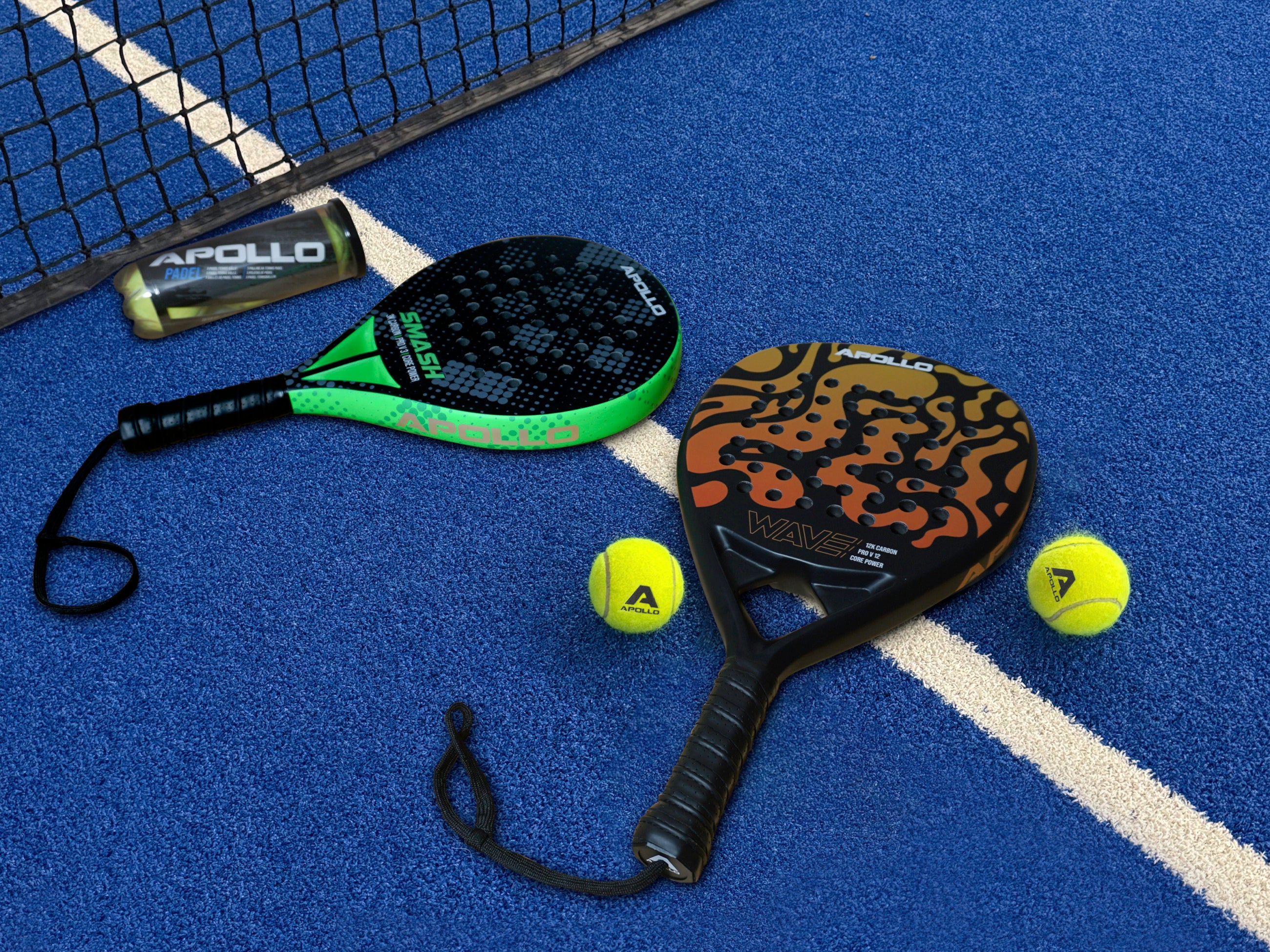 Apollo Funsport Nederland Padelballen – 3-delige set voor padeltennis