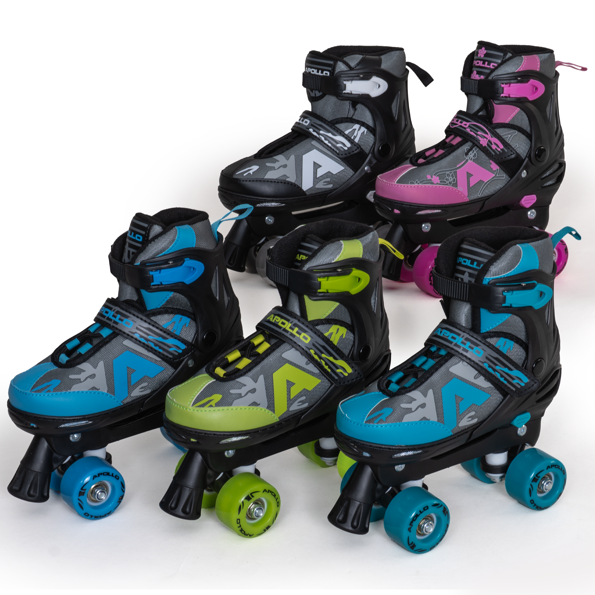 Apollo Funsport Nederland Apollo Champion Verstelbare Quad Skate - verstelbare rolschaatsen voor kinderen