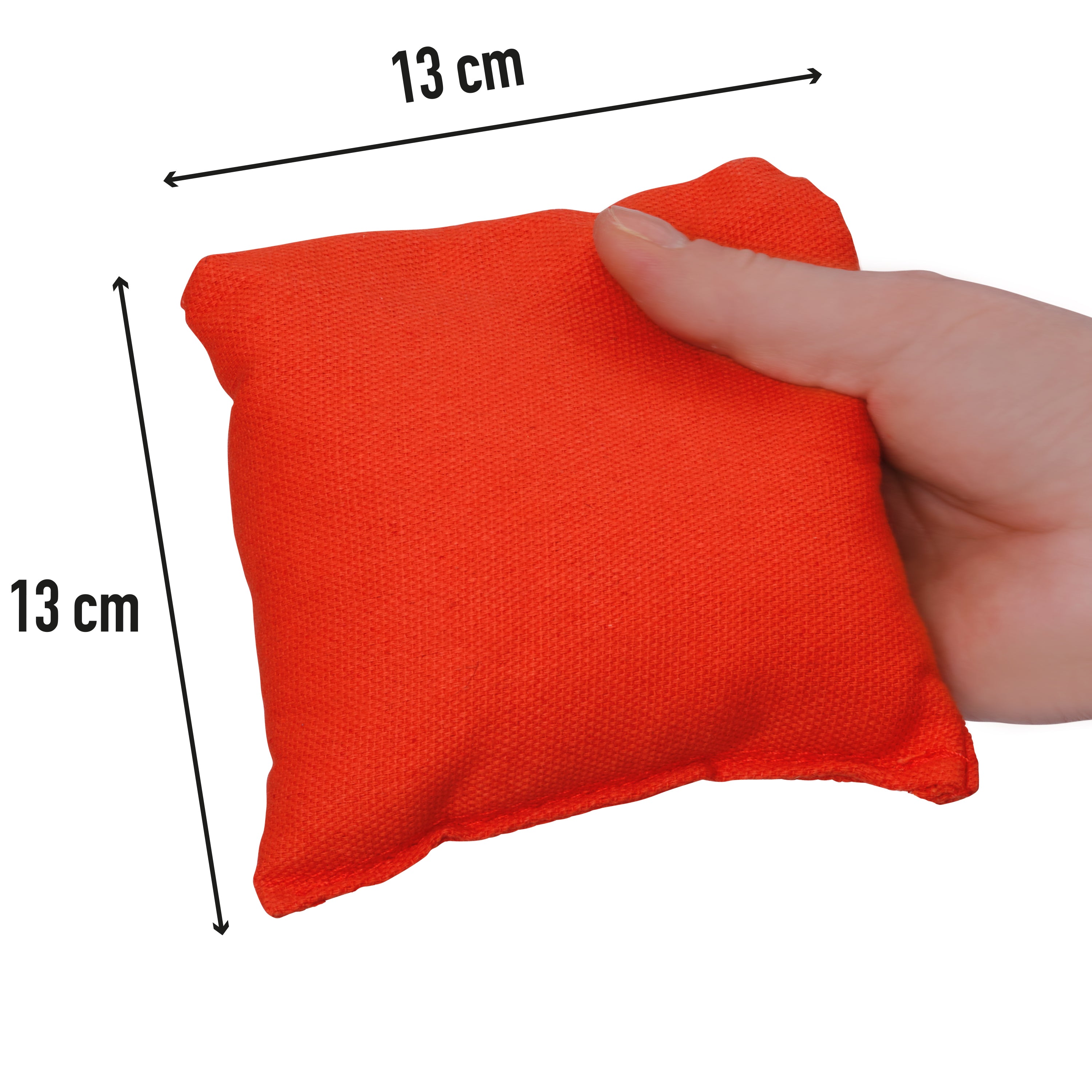 Apollo Cornhole Pro - groot zakgooi spel, buitenspel, werpspel Vervangingszak - Blauw Rood