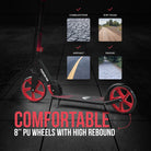 Apollo 'Phantom Pro' Opvouwbare en in hoogte verstelbare stadsscooter Rood