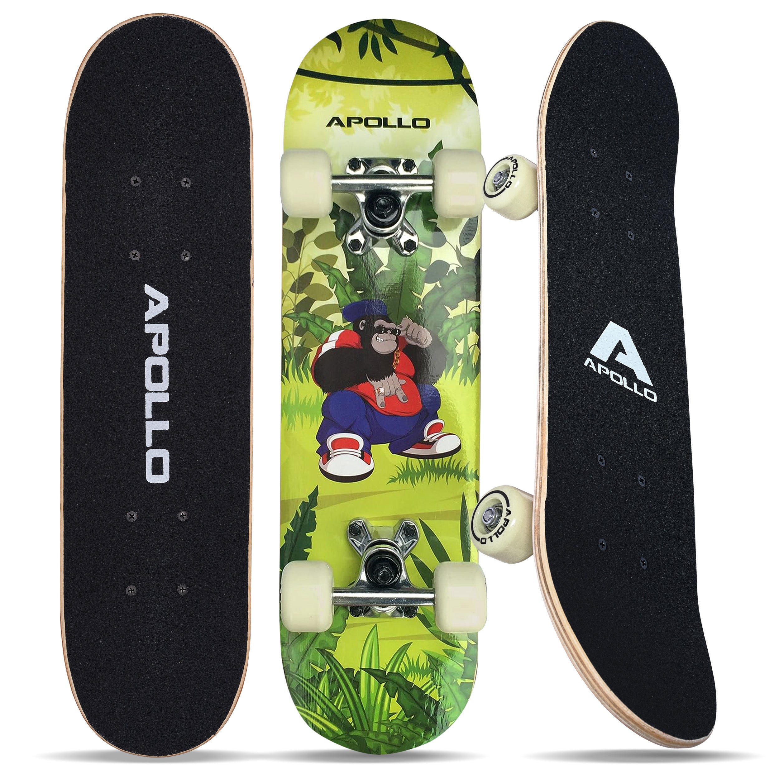 Apollo Kinderen Skateboard 61cm - Gorilla Tom Gorilla Tom