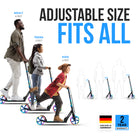 Apollo 'Phantom Pro' Opvouwbare en in hoogte verstelbare stadsscooter Universe