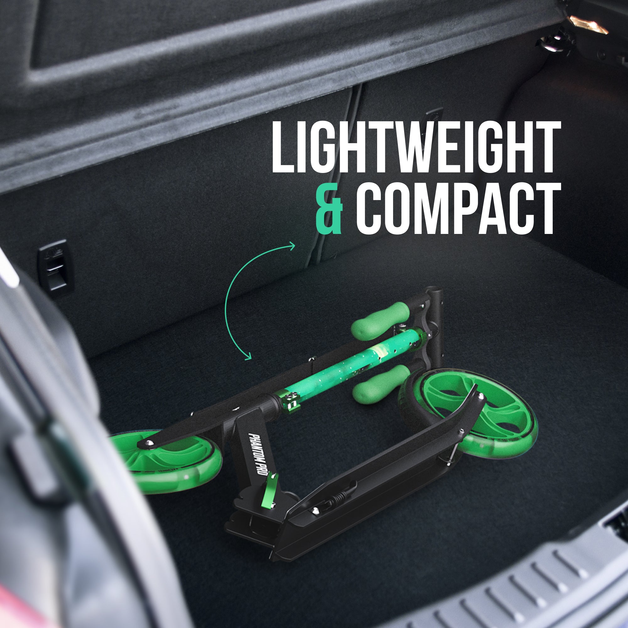 Apollo 'Phantom Pro' Opvouwbare en in hoogte verstelbare stadsscooter Meteor