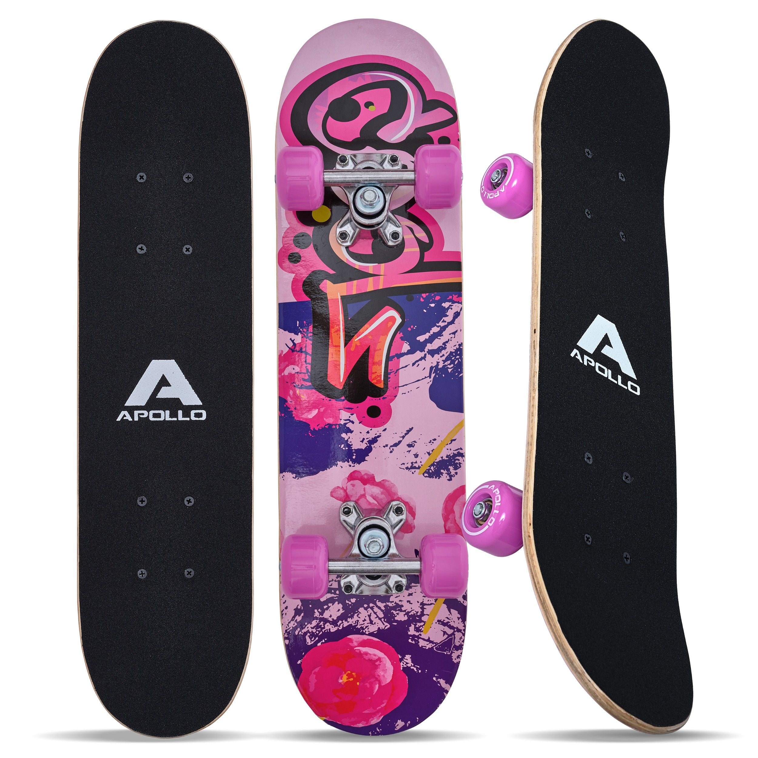 Apollo Kinderen Skateboard 61cm - Graffiti Graffiti